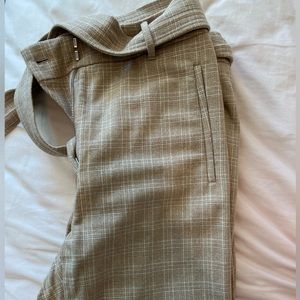 Aritzia Wilfred wool tie pants size 8